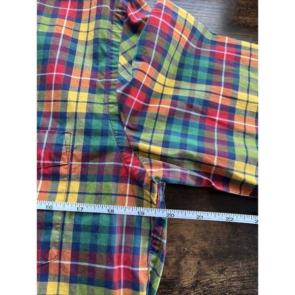 J. Crew Tartan Plaid Cotton Button Up Shirt - Men's Small - Picture 7 of 10